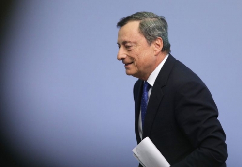 Chủ tịch ECB Mario Draghi.