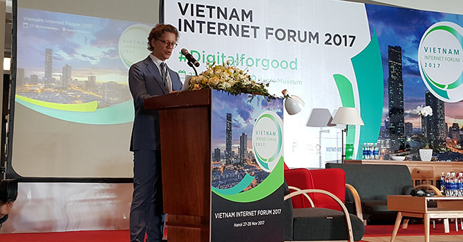 Diễn đàn Internet Việt Nam 2017 ngày 27/11.