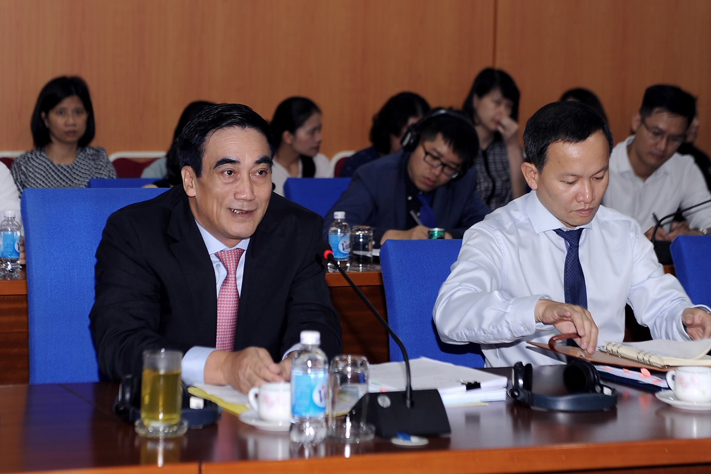 Thứ trưởng Trần Xuân Hà phát biểu khai mạc Hội nghị.