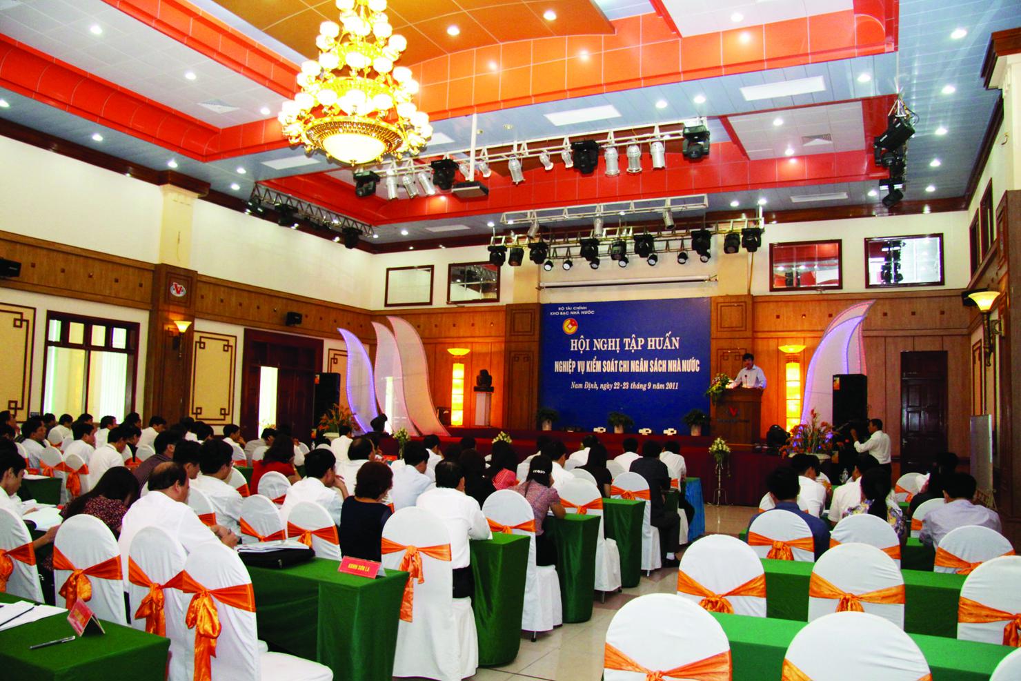 Hội nghị tập huấn nghiệp vụ kiểm soát chi ngân sách nhà nước (năm 2011).