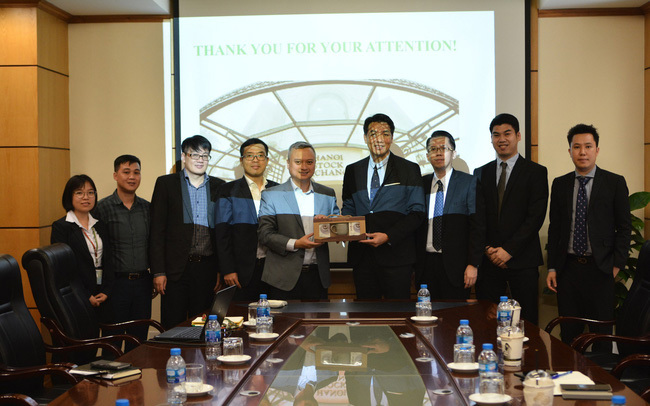 Đoàn công tác Sở Giao dịch Chứng khoán Thái Lan đến thăm và làm việc tại HNX để học hỏi kinh nghiệm tổ chức và vận hành thị trường UPCoM.