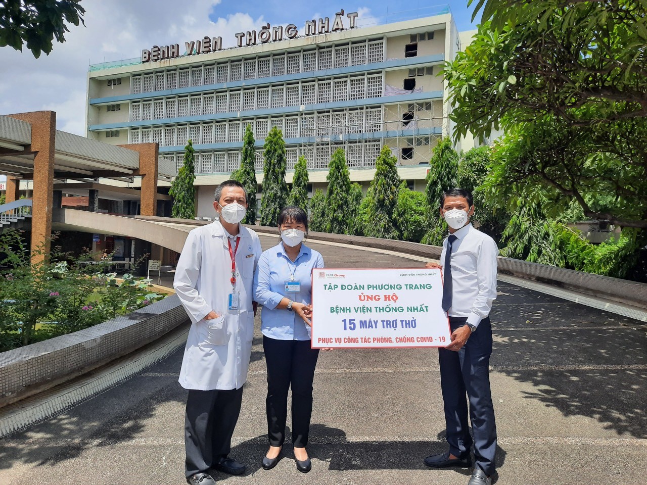 Phương Trang hỗ trợ 15 m&aacute;y trợ thở HFNC cho Bệnh viện Thống nhất TP. Hồ Ch&iacute; Minh.