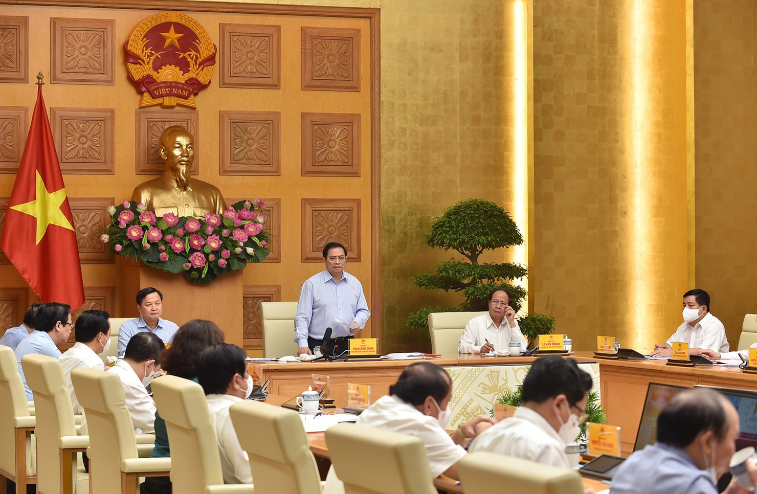 Thủ tướng Chính phủ Phạm Minh Chính phát biểu tại Hội nghị.