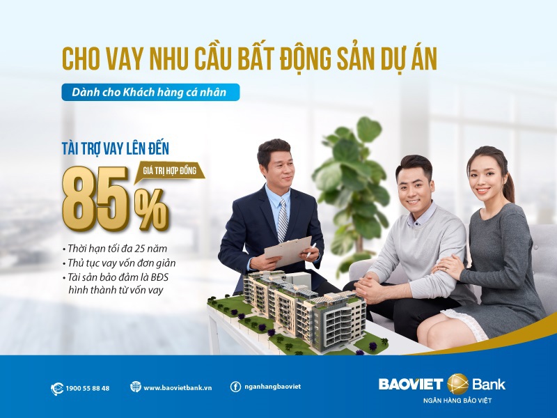 Vay mua nhà dự án dễ dàng tại BAOVIET Bank - Ảnh 1