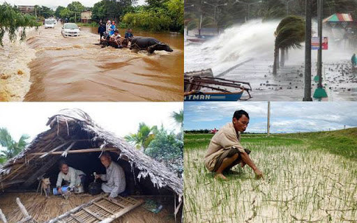 Việt Nam là một trong những quốc gia chịu ảnh hưởng nặng nề nhất bởi thiên tai và biến đổi khí hậu.