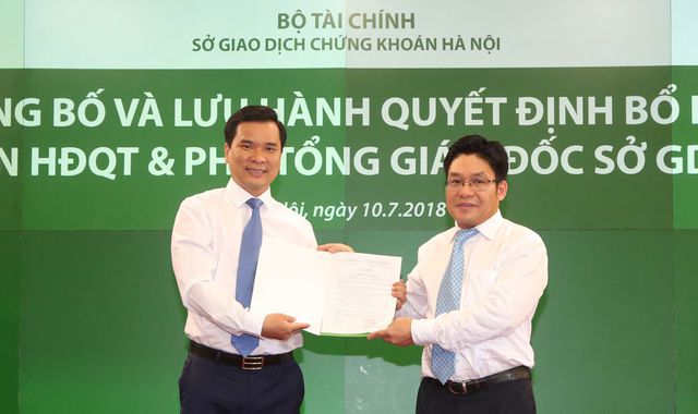 Ông Nguyễn Như Quỳnh - người được Bộ Tài chính bổ nhiệm chức Phó Tổng giám đốc phụ trách Ban Điều hành HNX.