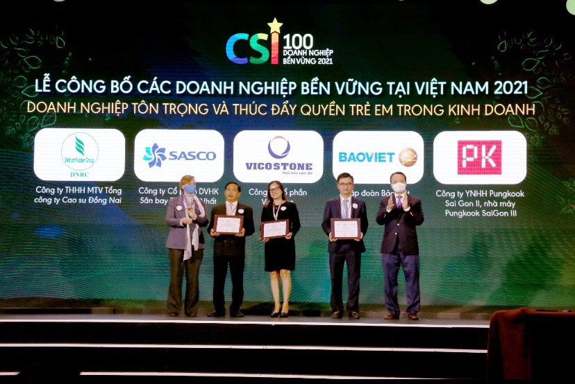 Bảo Việt tiếp tục được vinh danh trong Top 10 “Doanh nghiệp Bền vững Việt Nam 2021”.