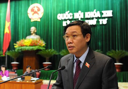 Bộ trưởng Tài chính Vương Đình Huệ trình bày Dự án luật sửa đổi, bổ sung Luật Thuế TNCN