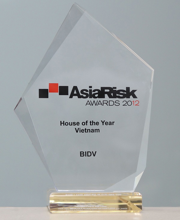 BIDV là ngân hàng Việt Nam đầu tiên nhận được giải thưởng này