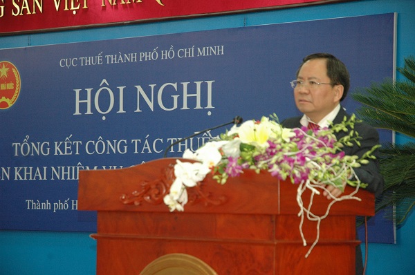 Thứ trưởng Bộ Tài chính Đỗ Hoàng Anh Tuấn phát biểu chỉ đạo Hội nghị. Ảnh: FinancePlus.vn