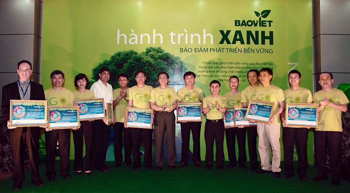Lễ trao cam kết thực hiện duy trì 5S của Tập đoàn Bảo Việt. Nguồn: Baoviet.com.vn