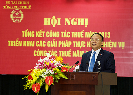 Tổng cục trưởng Tổng Cục Thuế Bùi Văn Nam. Nguồn: mof.gov.vn 
