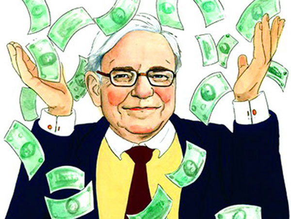 Theo Warren Buffett, để giàu lên thì không nên tiêu ngay số tiền kiếm được mà phải biết tái đầu tư số tiền đó. Nguồn: internet