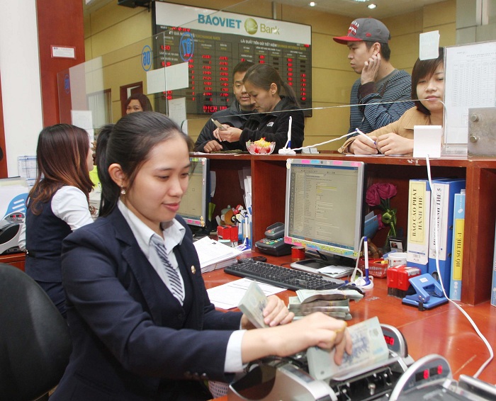 Dù gặp không ít khó khăn nhưng ngành ngân hàng đã hoàn thành gần đủ các chỉ tiêu. Nguồn: baovietbank.vn