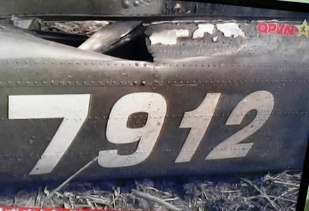 Máy bay UH-1 số hiệu 7912 sau khi bay được 8 phút thì mất tín hiệu với mặt đất và gặp nạn khiến 4 chiến sĩ hy sinh. Nguồn: THQP