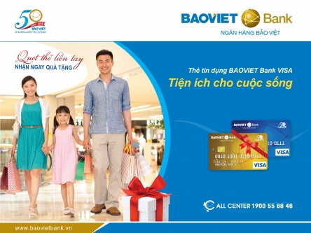 BAOVIET Bank Visa đặc biệt phù hợp với các khách hàng hay đi công tác nước ngoài, du học, du lịch. Nguồn: baovietbank.vn