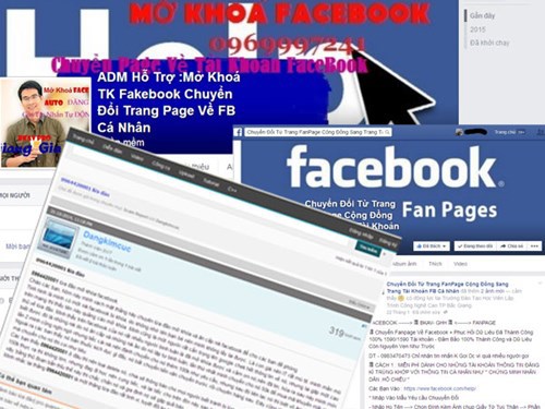 Những tài khoản Facebook của cùng một người được lập ra để lừa đảo và tố cáo của thành viên diễn đàn sinh viên IT. Nguồn: anninhthudo.vn