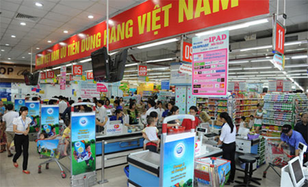 Sau 5 năm thực hiện Cuộc vận động, hệ thống phân phối hàng Việt từng bước tạo lập ở các địa phương. Nguồn: internet