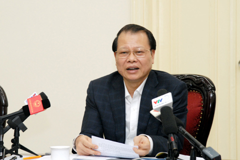 Phó Thủ tướng Chính phủ Vũ Văn Ninh phát biểu tại cuộc họp. Nguồn: chinhphu.vn