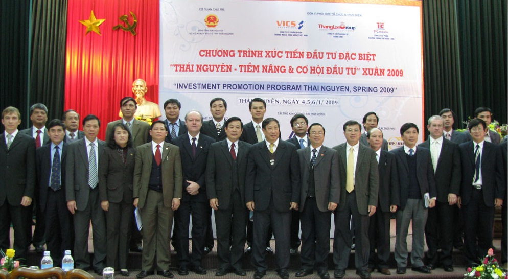 CTCP Đầu tư và Phát triển doanh nghiệp Việt Nam tham gia sự kiện xúc tiến đầu tư tại Thái Nguyên. Nguồn: hnx.vn