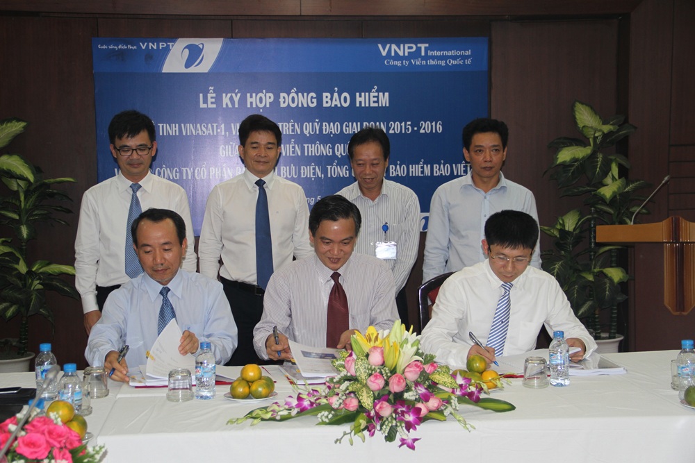 Đây là năm thứ 7 liên tiếp, Liên danh Bảo hiểm Bảo Việt và PTI được Tập đoàn VNPT lựa chọn là nhà bảo hiểm gốc cho vệ tinh VINASAT 1 và năm thứ 2 cho vệ tinh VINASAT 2. Nguồn: baoviet.com.vn