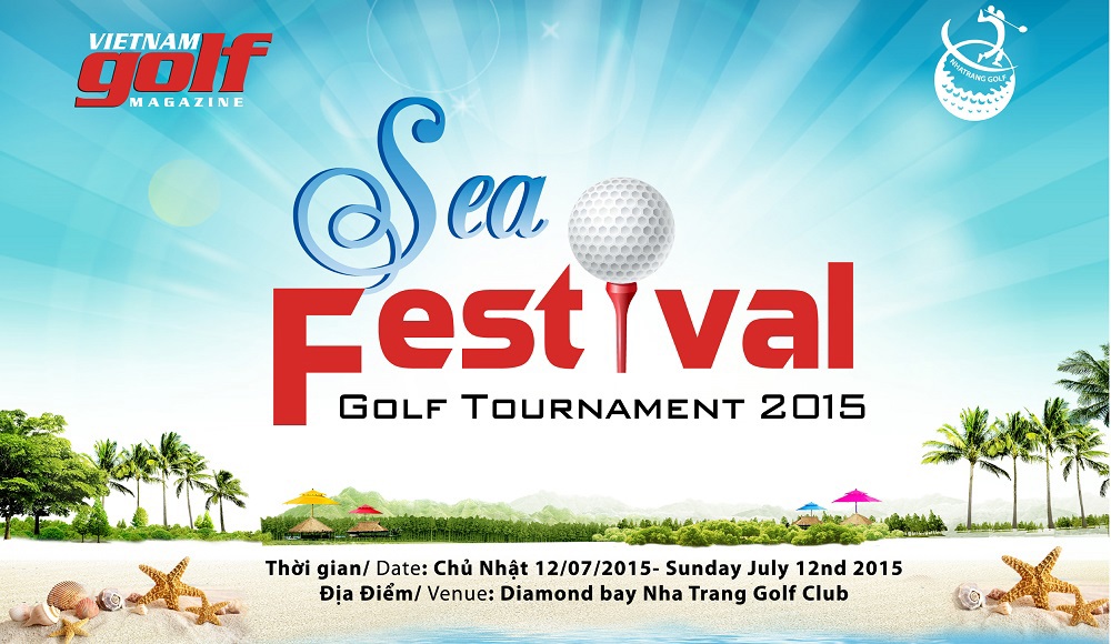 Giải golf Festival Biển Nha Trang 2015 sẽ diễn ra vào ngày 12/7 với sự tham gia của hơn 100 golf thủ. Nguồn: Tạp chí Golf Việt Nam