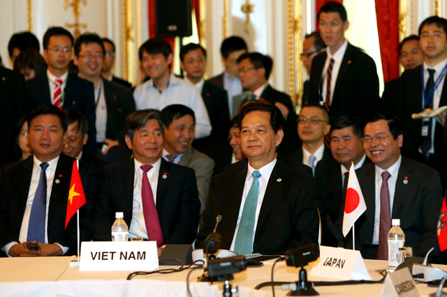 Thủ tướng Nguyễn Tấn Dũng dẫn đầu tham dự Hội nghị cấp cao Mekong - Nhật Bản lần thứ 7. Nguồn: chinhphu.vn