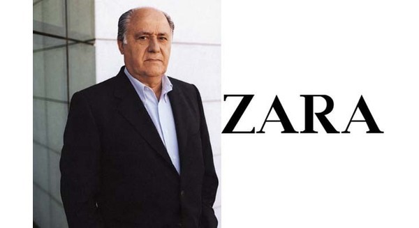  Amancio Ortega - cha đẻ của thương hiệu Zara - là tỷ phú giàu thứ hai thế giới.