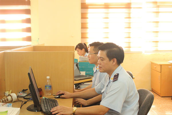Hoạt động nghiệp vụ tại Chi cục KTSTQ-Cục Hải quan Quảng Ninh. Nguồn: baohaiquan.vn