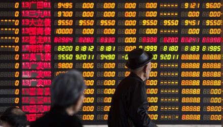 Nhìn chung thị trường chứng khoán châu Á giảm, nhưng đã có dấu hiệu hồi phục. Nguồn: Reuters