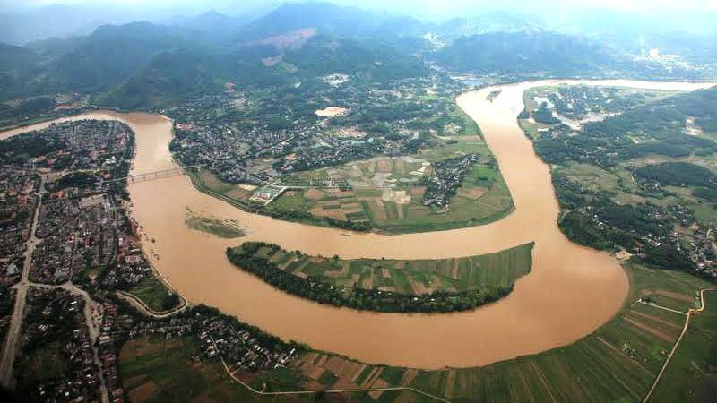 Thủ tướng Chính phủ chưa xem xét phê duyệt Dự án tuyến giao thông thủy xuyên Á trên sông Hồng. Nguồn: internet