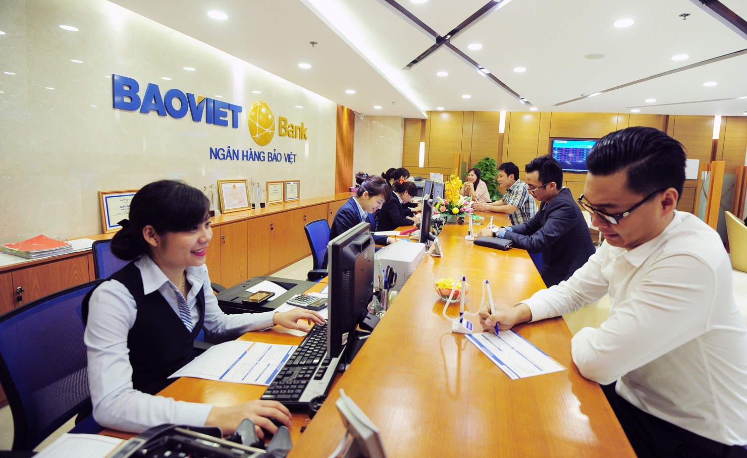 BAOVIET Bank vừa ra mắt hai sản phẩm tiết kiệm mới: Gom lộc phát tài Online và Chắp cánh tương lai nhằm gia tăng thêm dịch vụ và tiện ích phục vụ cho khách hàng. Nguồn: baovietbank.vn