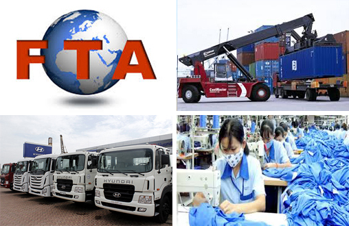 Gần 84% doanh nghiệp ủng hộ Việt Nam tham gia các FTA. Nguồn: internet