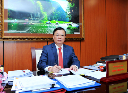 Theo Quyết định, Bộ trưởng Bộ Tài chính Đinh Tiến Dũng được giao làm Phó Trưởng ban Chỉ đạo điều hành giá. Nguồn: mof.gov.vn