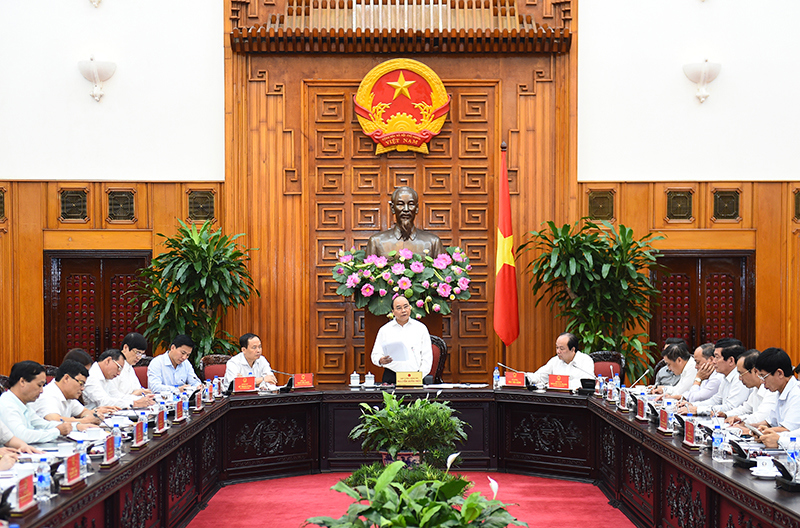 Thủ tướng Nguyễn Xuân Phúc cho rằng Thanh Hóa cần làm tốt quy hoạch để không có sự mâu thuẫn trong phát triển. Nguồn: chinhphu.vn