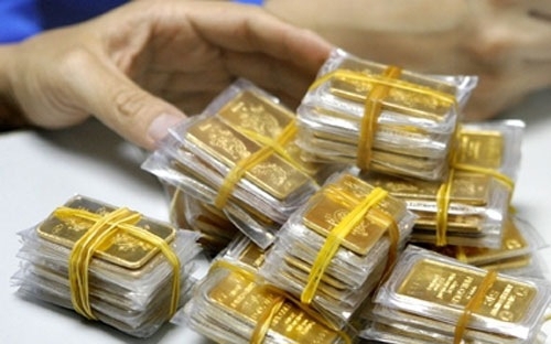 Sản xuất vàng miếng nằm trong danh mục hàng hóa thực hiện độc quyền nhà nước trong hoạt động thương mại . Nguồn: internet