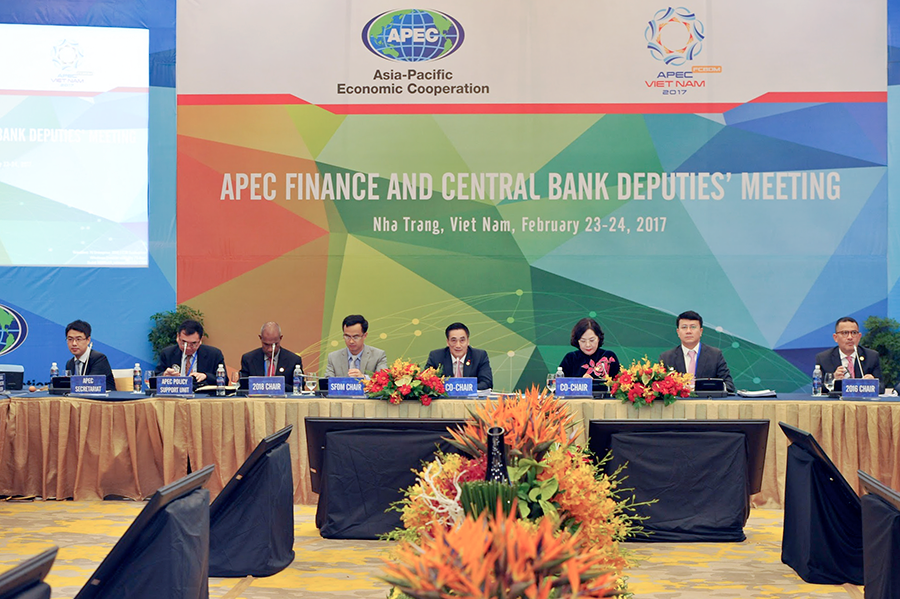 Phiên khai mạc Hội nghị Thứ trưởng Tài chính và Phó Thống đốc Ngân hàng Trung ương APEC 2017 diễn ra tại TP. Nha Trang (Khánh Hòa) ngày 23/2/2017.. Nguồn: tapchitaichinh.vn