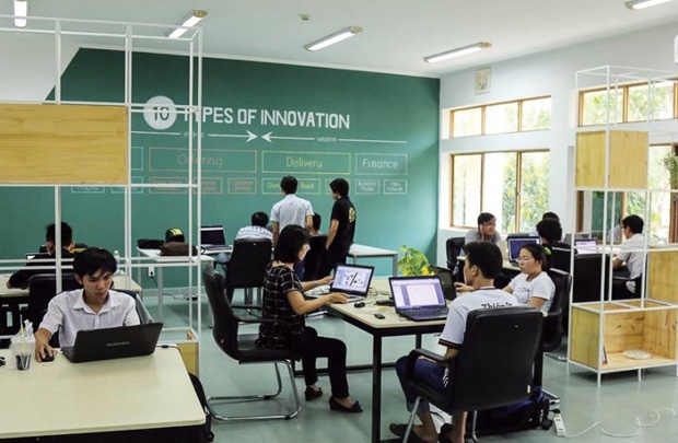 Co-working space tại khu công nghệ phần mềm Đại học Quốc gia TP. Hồ Chí Minh. Nguồn: doanhnhansaigon.vn