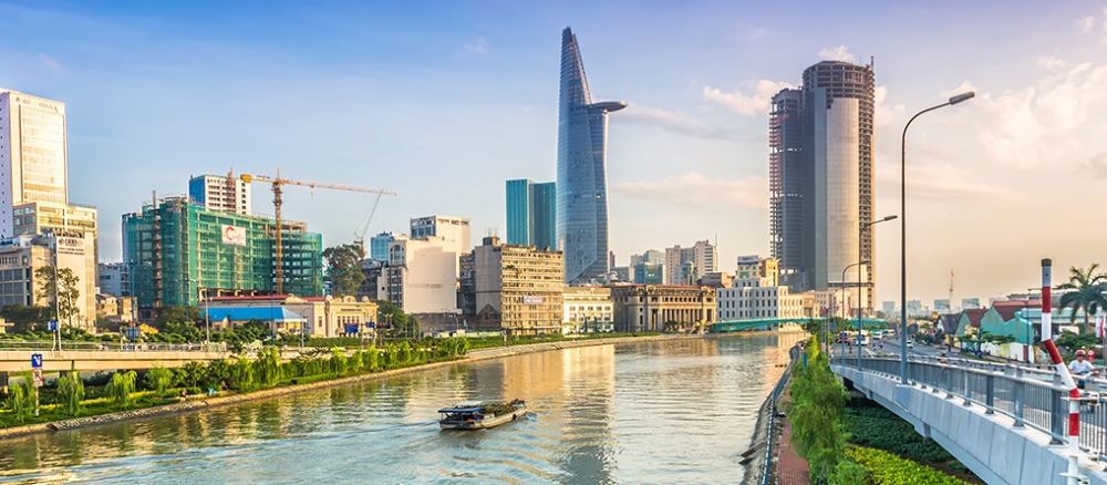 TP. Hồ Chí Minh là địa phương dẫn đầu cả nước về thu hút vốn đầu tư nước ngoài vào bất động sản. Nguồn: internet