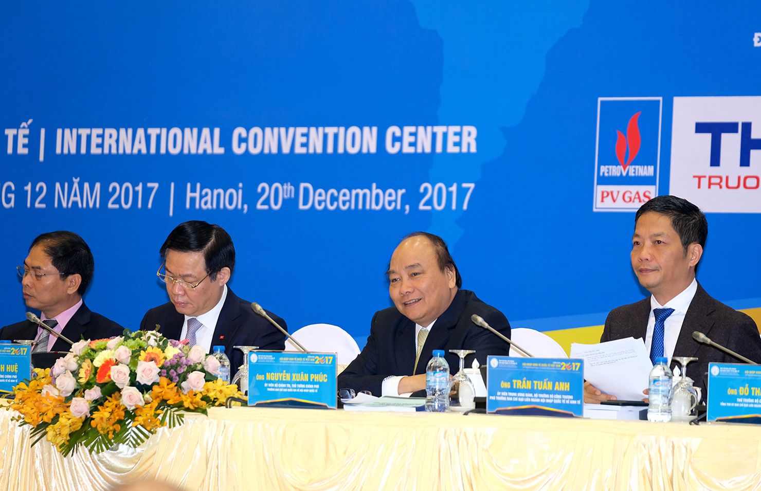 Thủ tướng Nguyễn Xuân Phúc khẳng định, Chính phủ Việt Nam kiên trì chủ trương hội nhập toàn diện với trọng tâm là hội nhập kinh tế quốc tế. Nguồn: chinhphu.vn