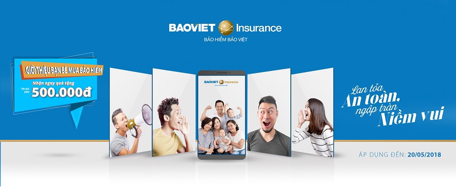Bảo hiểm Bảo Việt triển khai chương trình khi mua bảo hiểm trực tuyến trên website www.baovietonline.com.vn.