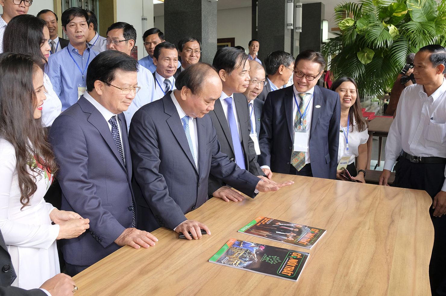 Thủ tướng Nguyễn Xuân Phúc khẳng định, mục tiêu phát triển ngành gỗ thời gian tới là phát triển bền vững, hiệu quả, hiện đại. Nguồn: Chinhphu.vn