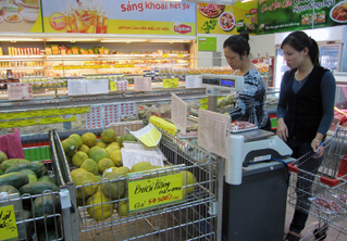 Nhóm hàng thực phẩm tăng giá cao nhất. Ảnh: VGP/Huy Thắng.