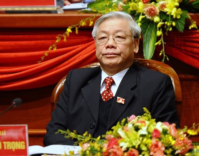 Tổng Bí thư Nguyễn Phú Trọng - Trưởng ban Chỉ đạo Trung ương về Phòng chống Tham nhũng - chủ trì phiên họp đầu tiên. Ảnh trên internet