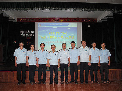 Lễ khai trương trang thông tin điện tử Hải quan Quảng Ninh