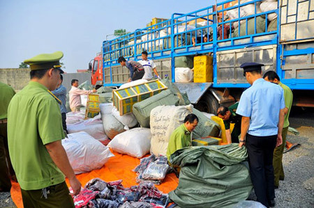 Phó Thủ tướng yêu cầu địa phương tăng cường chống buôn lậu dịp giáp Tết. Nguồn: internet