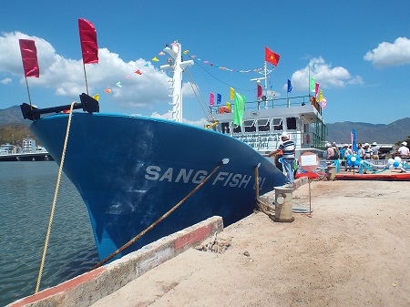 Ngư dân Khánh Hòa vay trên 800 tỷ đồng đóng tàu đánh bắt xa bờ. Nguồn: internet