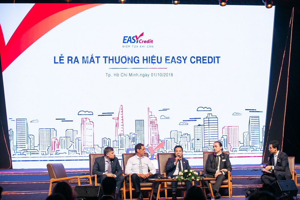 EVN Finance ra mắt thương hiệu Easy Credit ngày 01/10/2018.