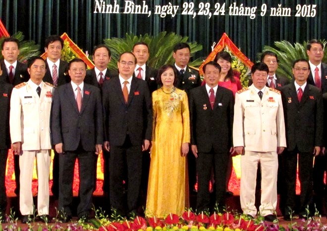 Ninh Bình là Đảng bộ đầu tiên có nữ Bí thư Tỉnh ủy nhiệm kỳ này - Ảnh: HH