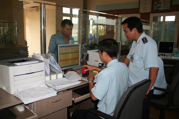 Hoạt động nghiệp vụ tại Chi cục Hải quan Nhơn Trạch (Đồng Nai). Nguồn: PV.